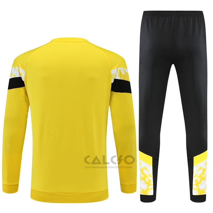 Tuta da Track di Felpa Borussia Dortmund 2022 Giallo